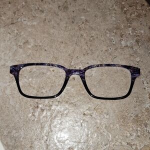 Purple Marble Frame Eyewear